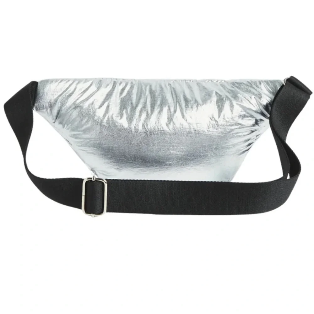Wouf Glossy Waistbag - Silver - Picture 3 of 6
